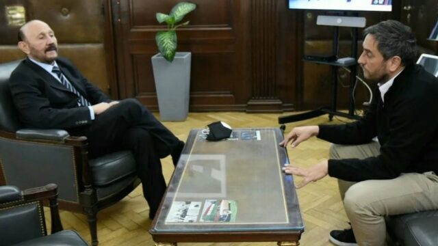 El gobernador Insfrán se reunió con el ministro Cabandié