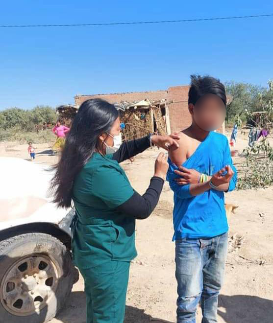 Fortalecieron servicios de salud en parajes originarios del oeste