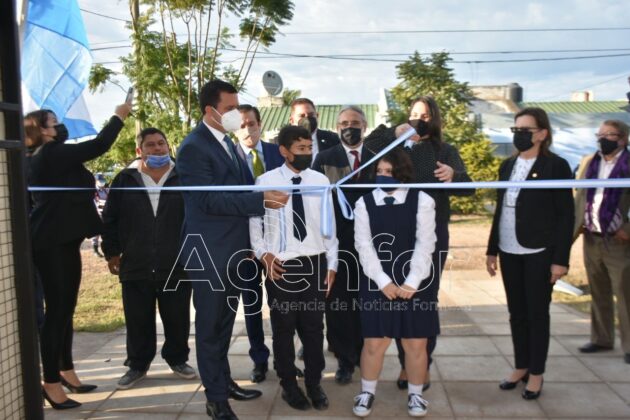 Se inauguró el edificio de la EPES N° 95, la obra educativa 1429 de la gestión Insfrán