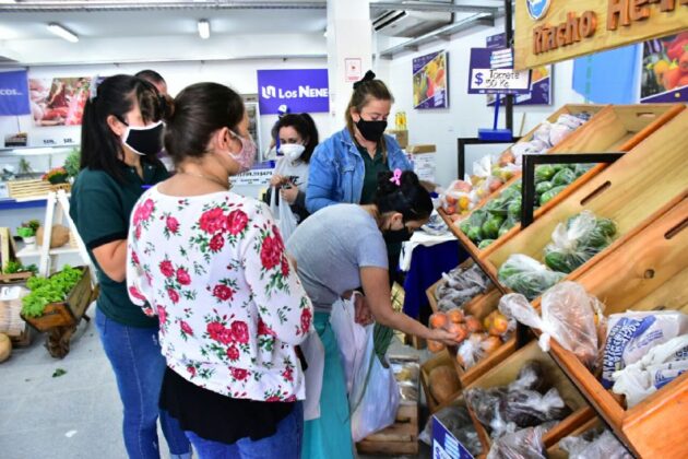 Los vecinos continúan eligiendo a Soberanía Alimentaria para realizar sus compras