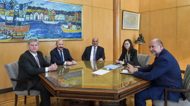 El gobernador Insfrán se reunió con la ministra Batakis
