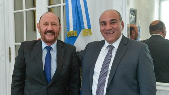 Insfrán se reunió con el Jefe de Gabinete de Nación