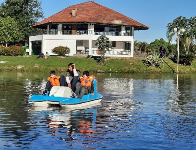 Variedad de actividades en el Paraíso  de los Niños, en el fin de las vacaciones