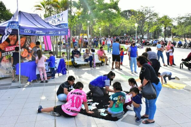 El IAPA colocó un stand recreativo e informativo en el Paraíso de los Niños