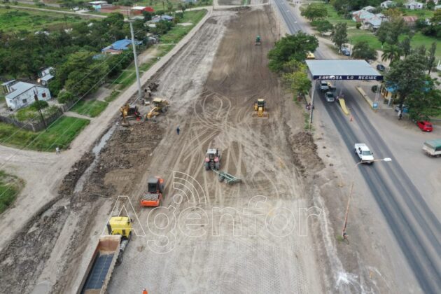 Autovía RN 11: Dan detalles de los trabajos en el tramo Rotonda de la Virgen hasta el Namqom