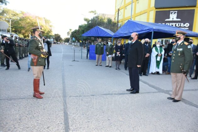 El gobernador Insfrán presidió el acto del 84° aniversario de Gendarmería Nacional