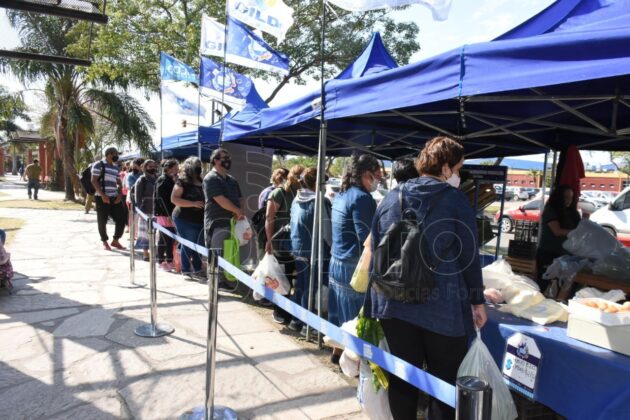 Soberanía Alimentaria llegó al barrio Mariano Moreno en la previa del OPNGT