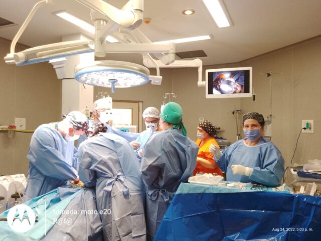 El Hospital Interdistrital Evita concretó la primera cirugía de ablación múltiple de órganos