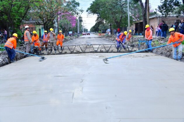 Concejales destacaron el avance de obras en el barrio Simón Bolívar