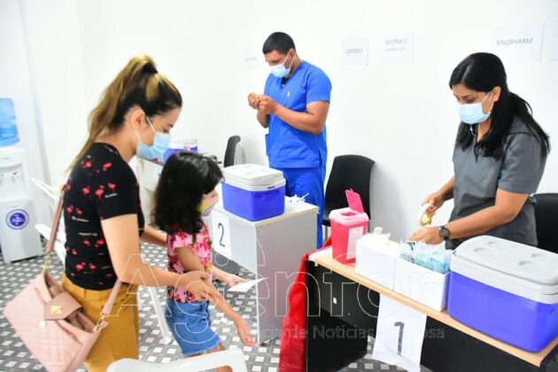 COVID 19: Vacunan a niños de seis meses en adelante en toda la provincia