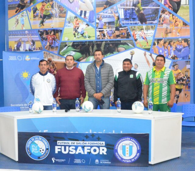 Se realizó el lanzamiento del Torneo Nacional de Clubes de Futsal que se llevará a cabo en Formosa