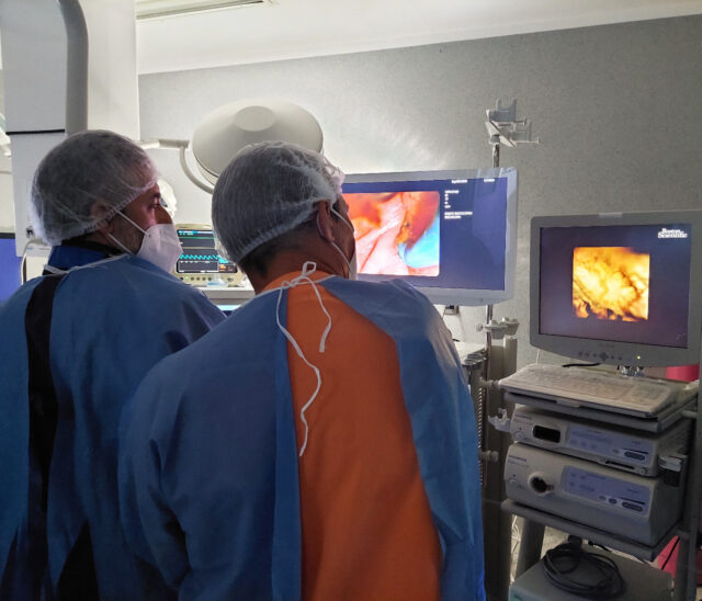 HAC es pionero en la provincia en aplicar una técnica endoscópica con tecnología de última generación