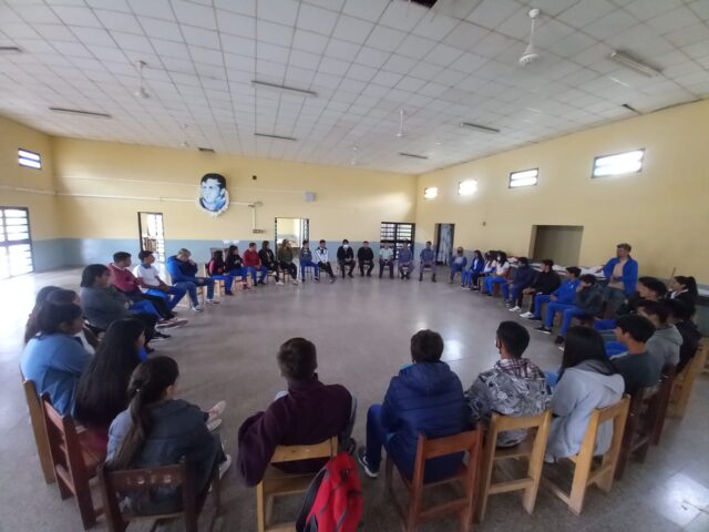 Concientización de Seguridad Vial en escuelas secundarias de El Colorado