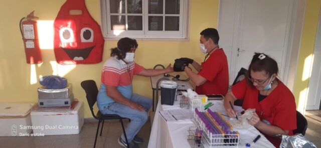 Exitosa colecta de sangre en el hospital de Villafañe