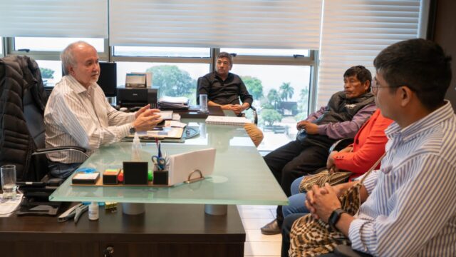 El jefe de Gabinete Antonio Ferreira recibió a directores del ICA