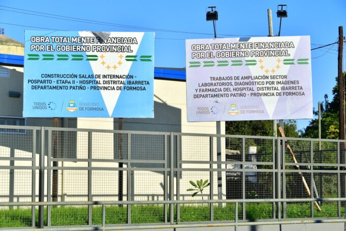 Avanzan con éxito las obras en el interior provincial