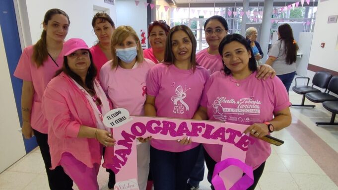 Octubre Rosa: Logró una masiva concurrencia y concientización sobre el cáncer de mama