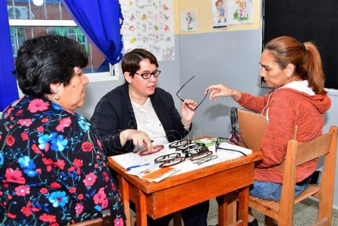 Más de tres mil atenciones en salud en operativos en el interior 