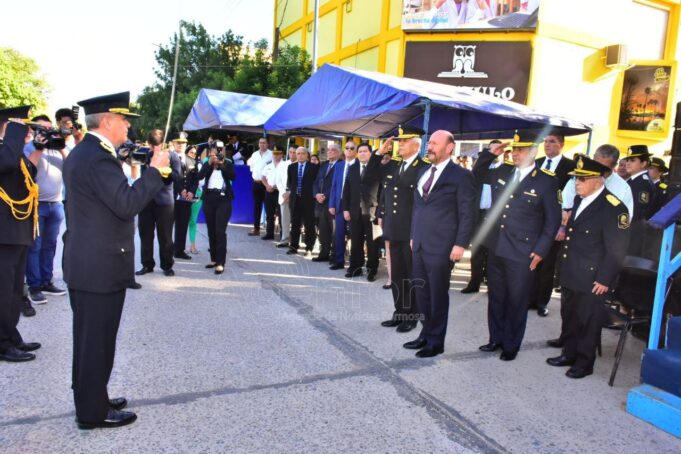 El gobernador Gildo Insfrán presidió el acto homenaje por el 62° aniversario de la Policía provincial