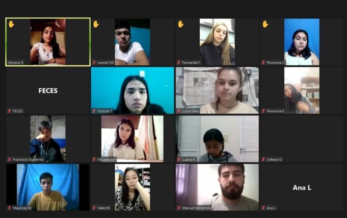 Estudiantes formoseños en la Instancia Nacional del Parlamento Juvenil del Mercosur