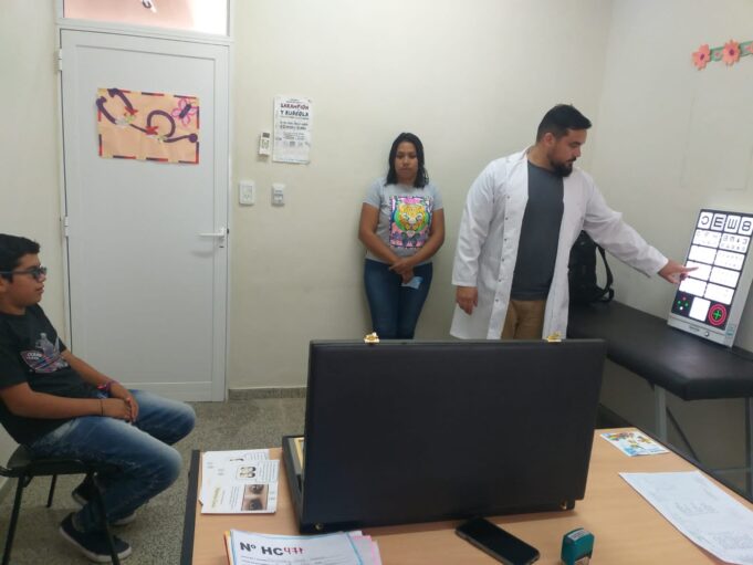 Siguen las atenciones oftalmológicas gratuitas para vecinos del centro oeste provincial