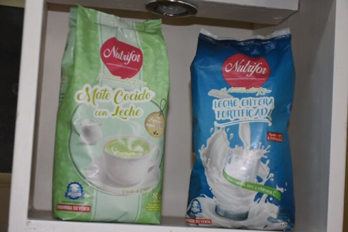 Productos alimenticios elaborados en Nutrifor llegan a toda la provincia