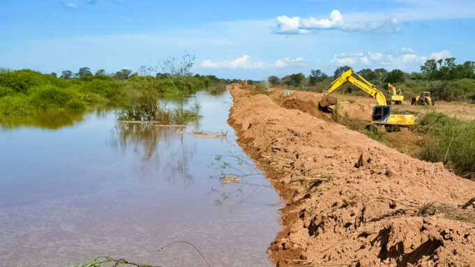 Río Pilcomayo: licitarán obras para reacondicionar defensas