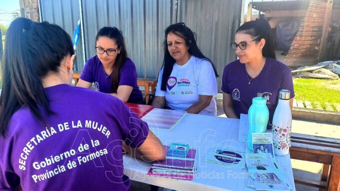 La Secretaría de la Mujer trabaja en los barrios con “Punto Mujer Móvil”