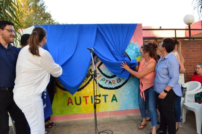 Inauguraron un nuevo mural por el Día Internacional de las Personas con Discapacidad