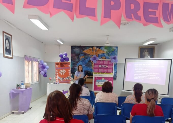Hospital de El Colorado ofreció una charla para promover los cuidados fundamentales en la prematurez