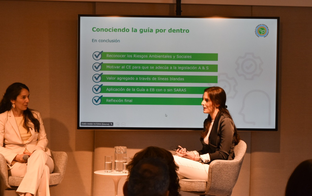 Banco Formosa participó de la presentación de una guía para la implementación de un Sistema de Análisis de Riesgos Ambientales y Sociales (SARAS) en bancos de Argentina.
