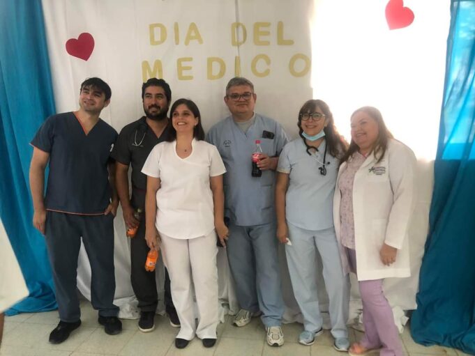 Extendieron un afectuoso saludo a los médicos y médicas en su día