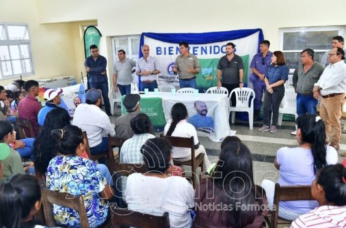 Desde el SENASA destacan la Comunidad Rural Organizada en Formosa