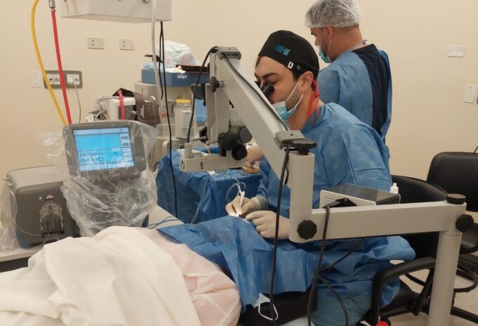 El hospital distrital de Laguna Blanca realizó 62 nuevas cirugías oftalmológicas