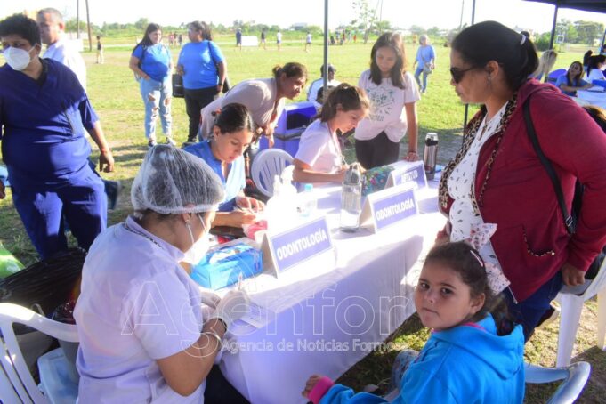 Por la vuelta a clases, ofrecieron diversas atenciones a niños