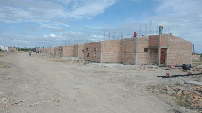 Clorinda: Sostenido avance en construcción de viviendas