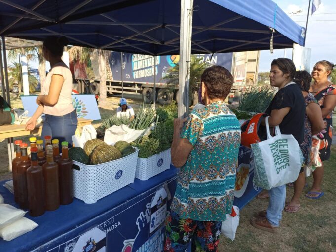 Arrancó  el esquema itinerante de Soberanía Alimentaria en el barrio Laguna Siam