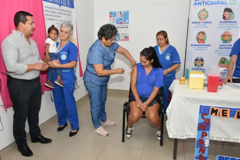Comenzó en Formosa la campaña de vacunación antigripal 2023
