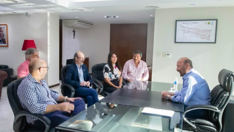 Insfrán mantuvo una reunión con referentes de energía