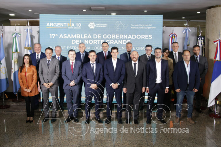 Insfrán participó de la reunión de gobernadores en la 17ª Asamblea del Norte Grande