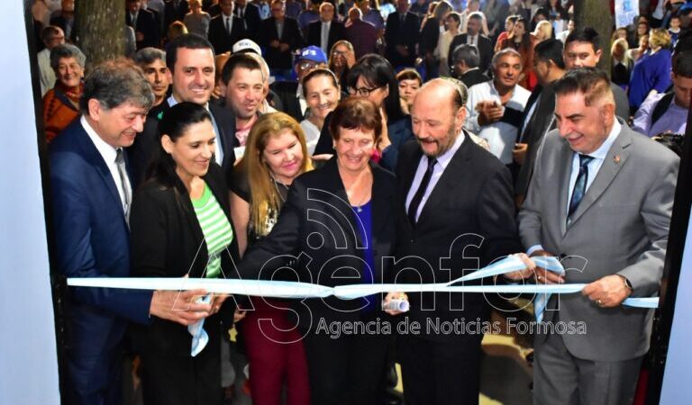 El gobernador Insfrán inauguró obras de refacción y ampliación de Casa de la Solidaridad