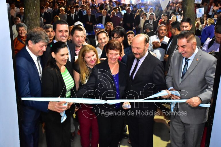 El gobernador Insfrán inauguró obras de refacción y ampliación de Casa de la Solidaridad
