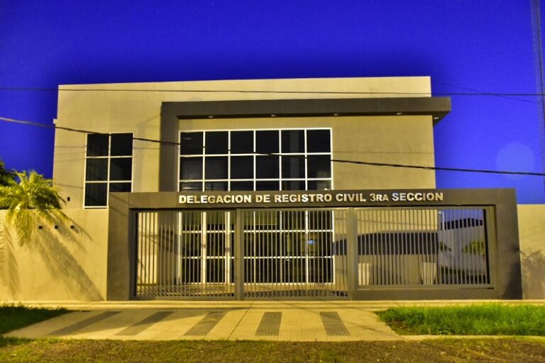 El Gobernador inaugurará el nuevo edificio del Registro Civil del barrio 2 de Abril
