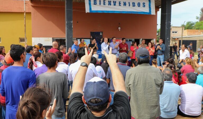 Eber Solís acompañó la presentación de candidatos del Modelo Formoseño