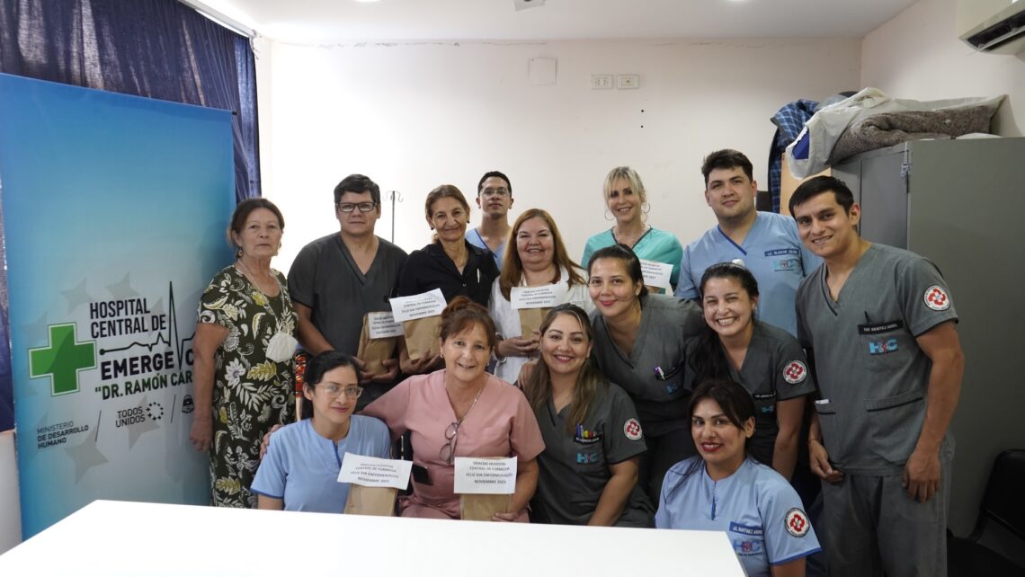 Una vecina agradeció por las atenciones que recibió su sobrino en el Hospital Central