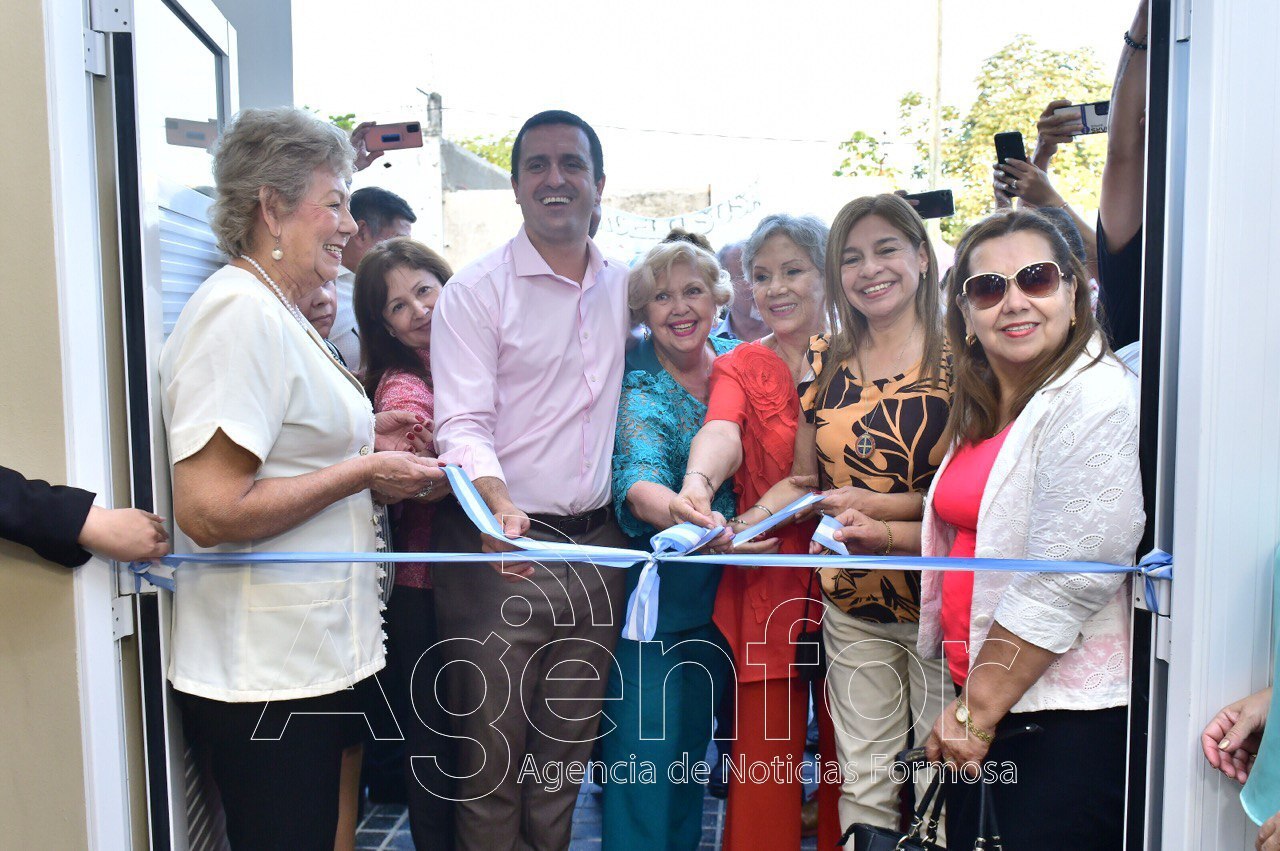 El Gobierno de Formosa inauguró obras de refacción integral del Club de Abuelos “Otoño Feliz”
