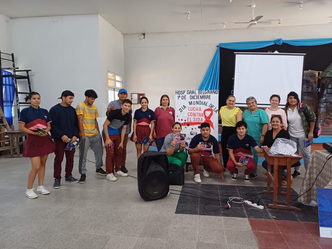 En General Belgrano estudiantes secundarios se interiorizaron sobre VIH/SIDA