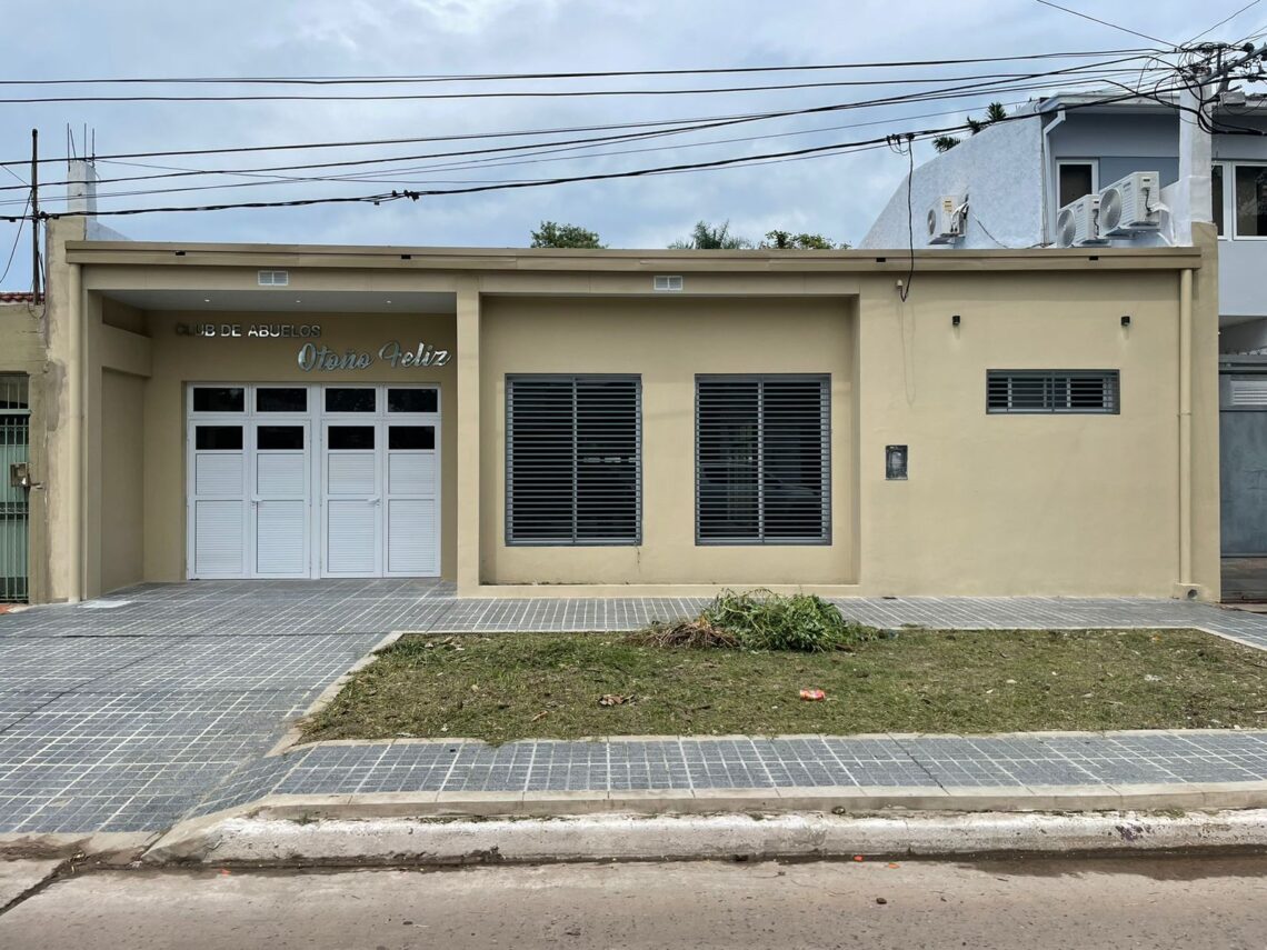 El gobernador Insfrán inaugurará el nuevo edificio del Club de Abuelos «Otoño Feliz»