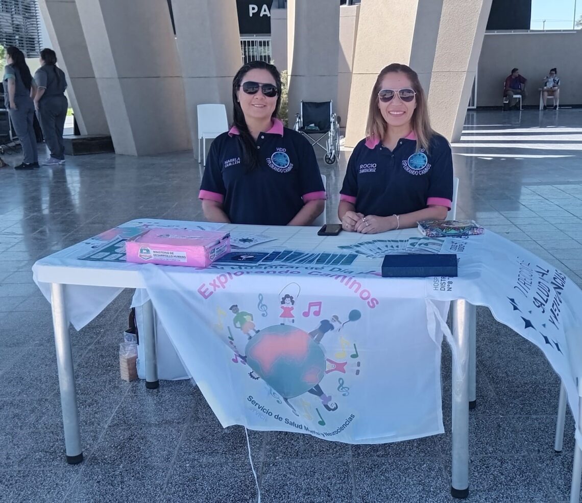 Promocionan las múltiples actividades del Hospital de Día “Explorando Caminos”