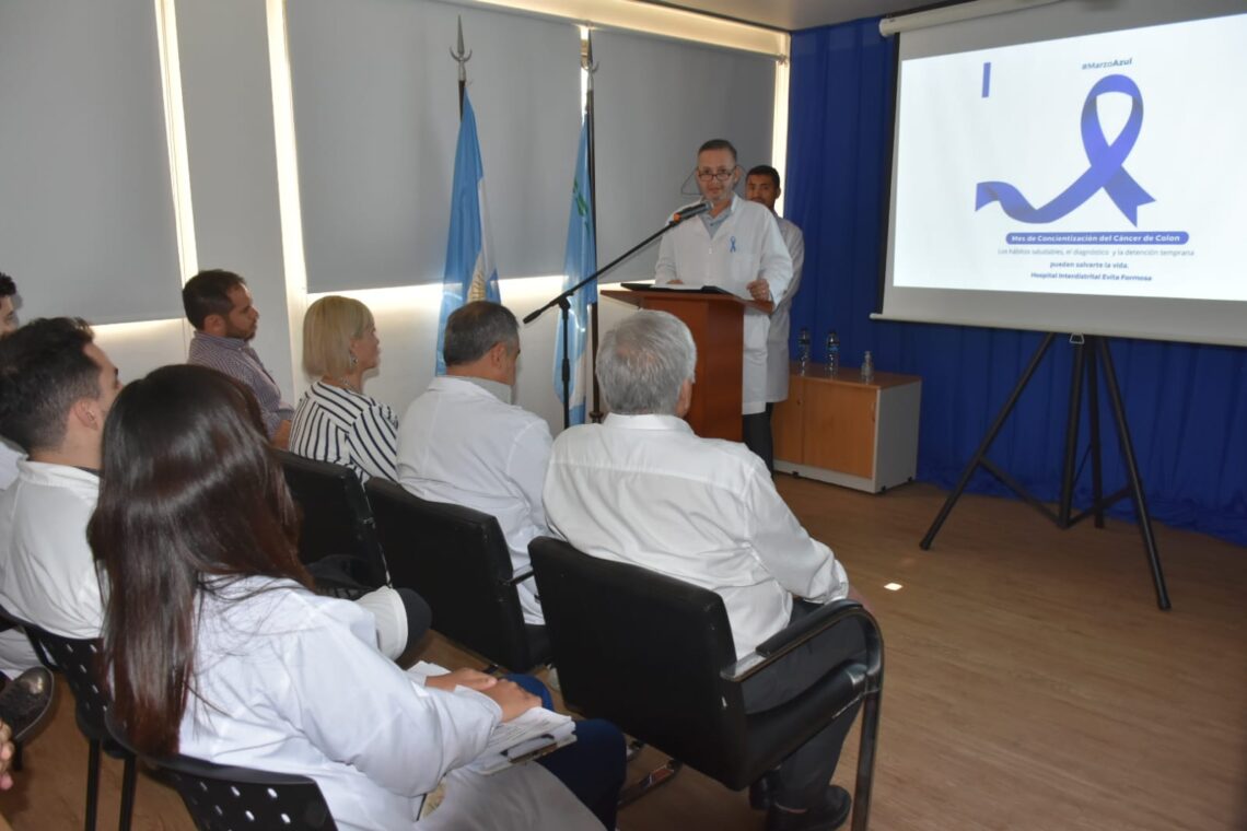 El Hospital Evita realizó una jornada de concientización por el Día Mundial de la lucha contra el Cáncer de Colon